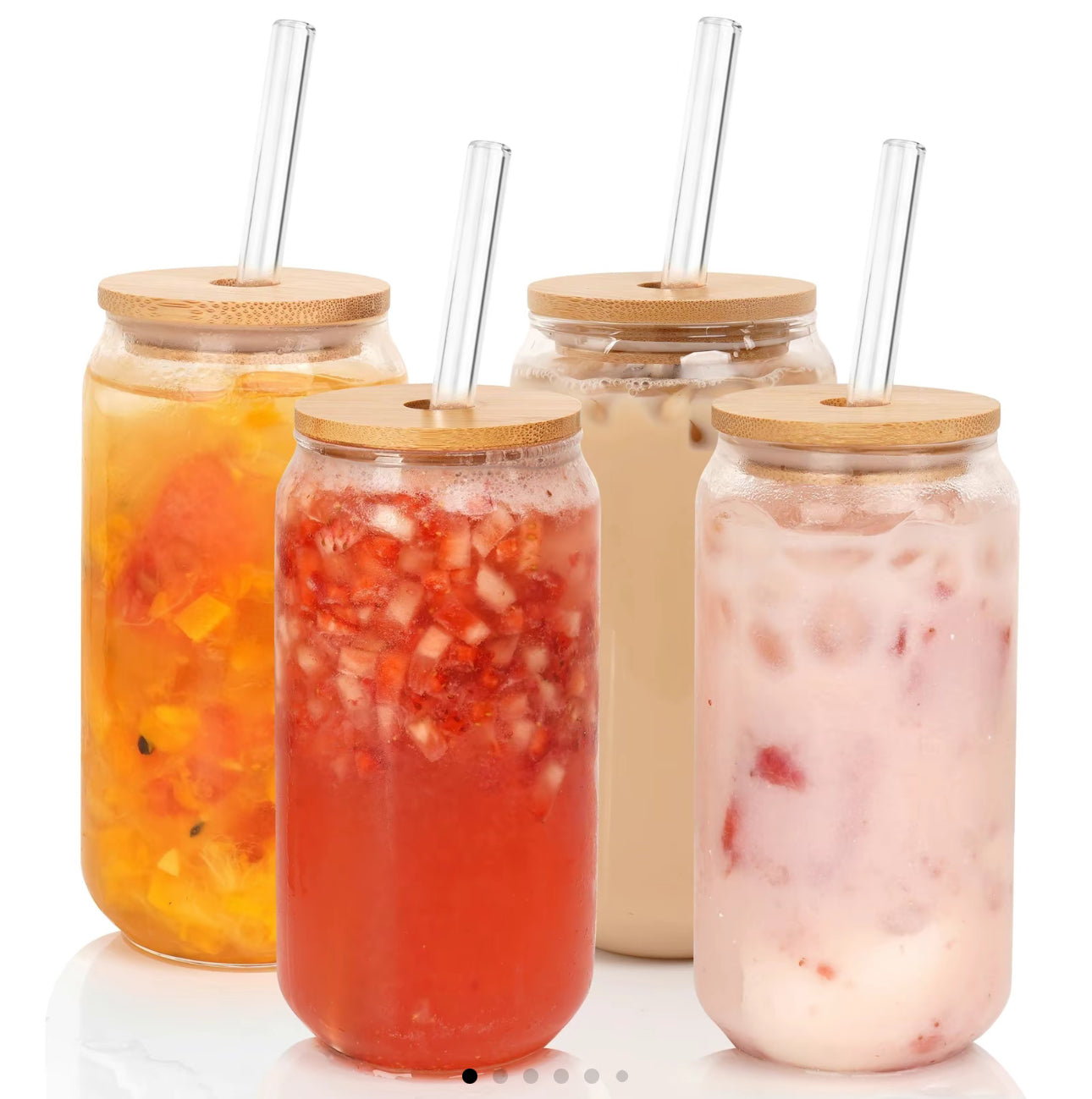 18 oz glass non snowglobe