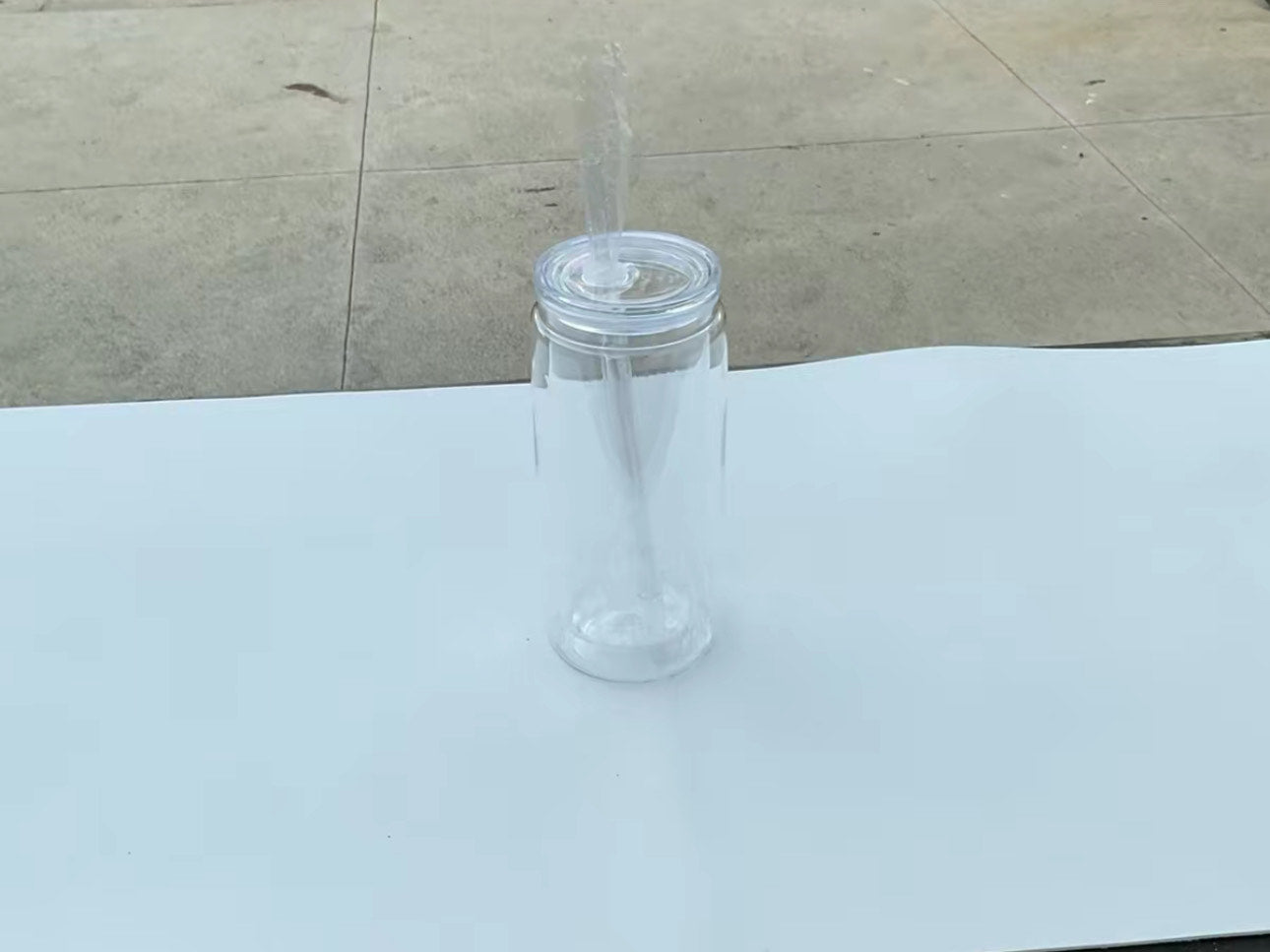 16 oz acrylic snowglobe