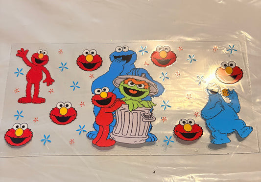 Elmo and Cookie Monster